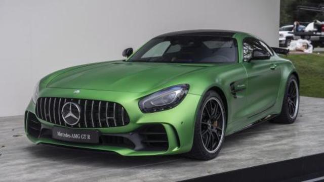 奔驰崛起mercedes rising,amg gtr牛背创造惊人圈速.