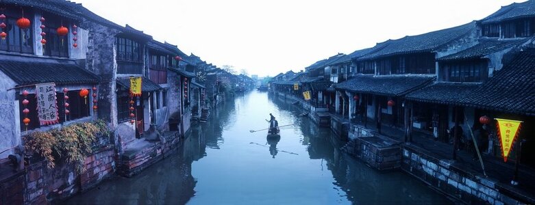 罗明作品：西塘印象