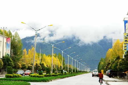 老房新客作品：林芝街景