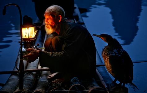 uitao作品：渔火