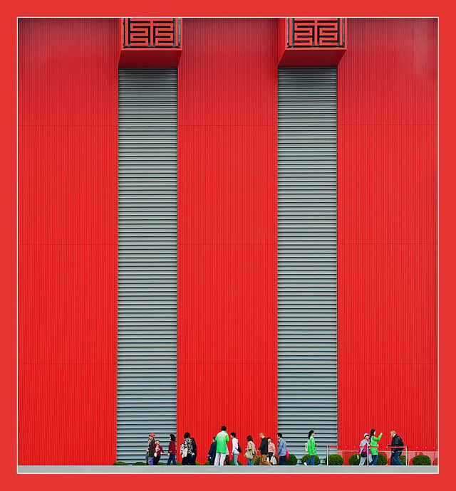 摄影知识作品：中国红世博