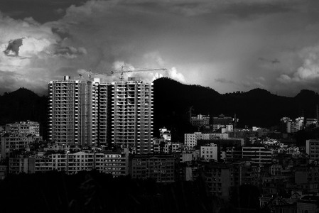 回乡青年作品：夕照——（一）