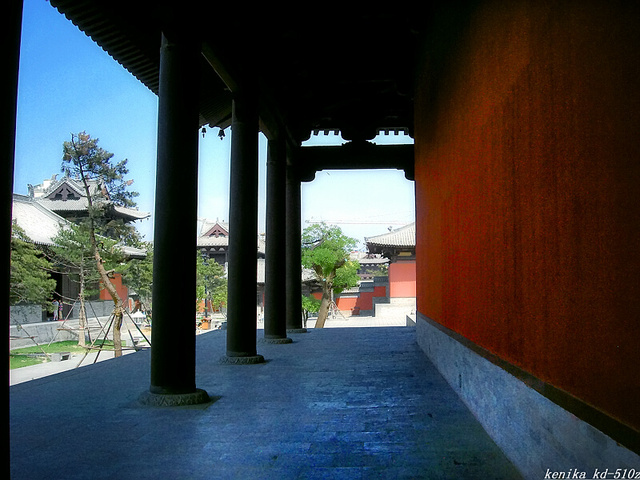 sxhz30作品：大同华严寺 风光