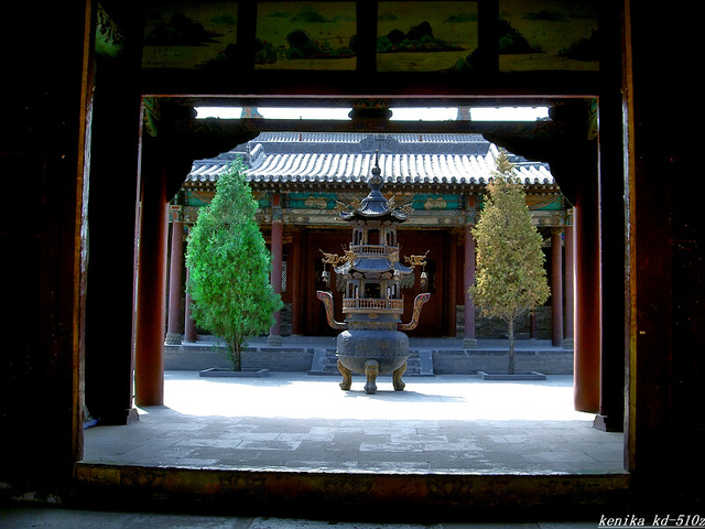 sxhz30作品：华严寺 建筑风光