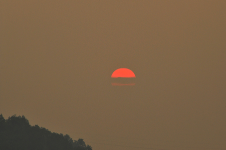 心由景生作品：夕阳2
