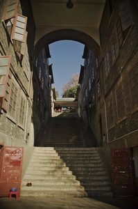 thesunlaolang作品：老斋舍石梯
