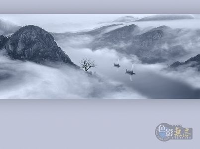 lh8866作品：轻舟已过万重山