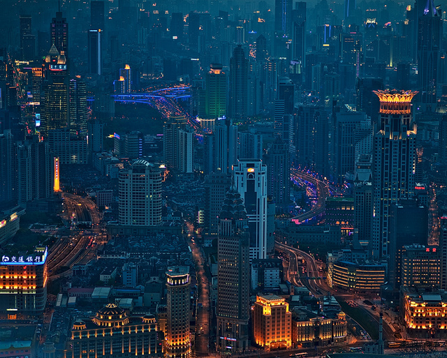 与风随行作品：夜上海
