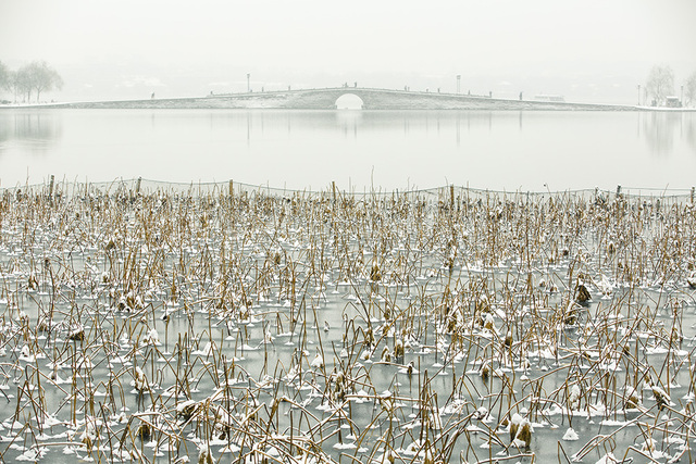 huhan323作品：雪湖
