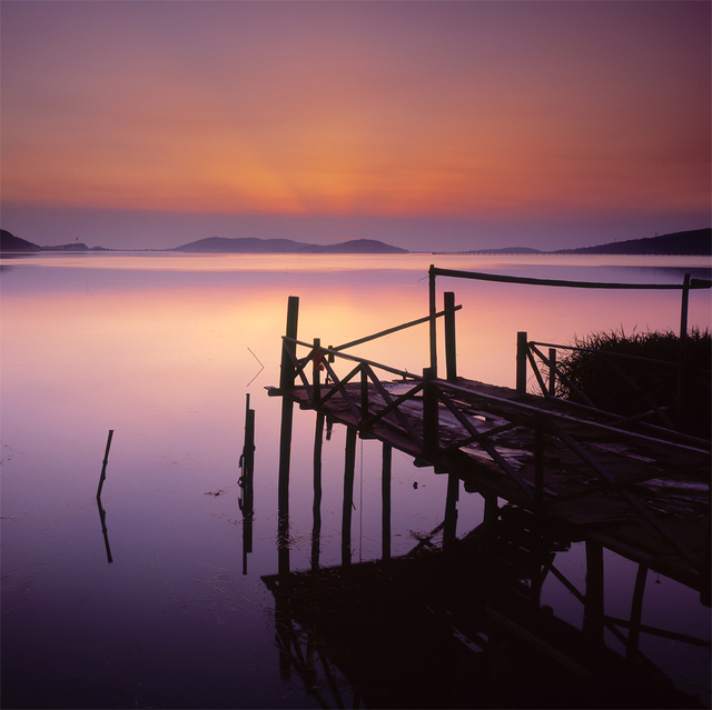 浅草作品：夕阳野渡