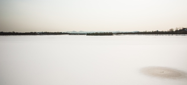 山水闲人作品：雪野