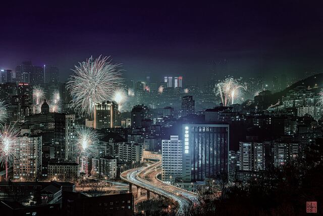 墨香居士作品：除夕夜
