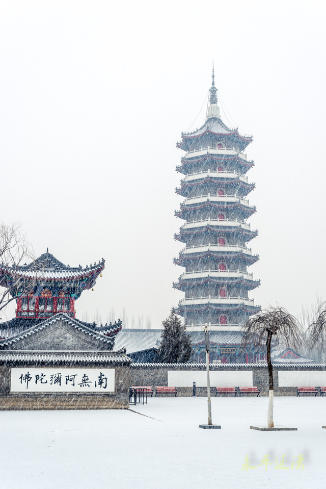 永平延潇作品：辽宁营口的楞严禅寺