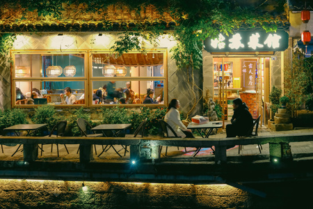 泡泡牛作品：菜馆