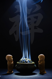 翰雅589作品：《禅语静心》