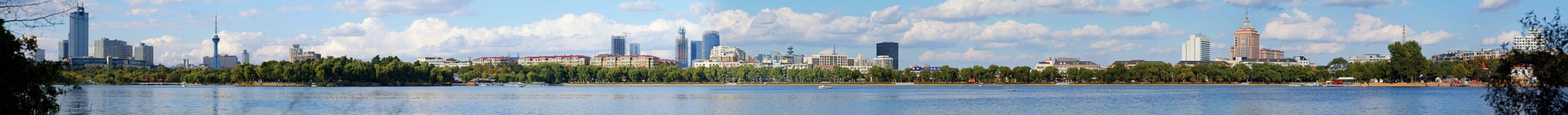 大水车作品：长春南湖公园超宽幅全景