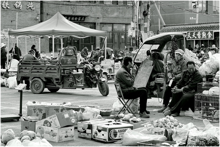 chcgjyf作品：北方农村大集