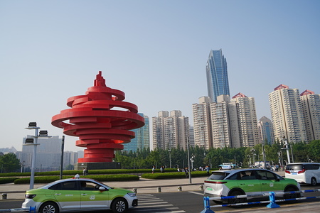 浙江老封作品：打卡青岛地标“五月的风”