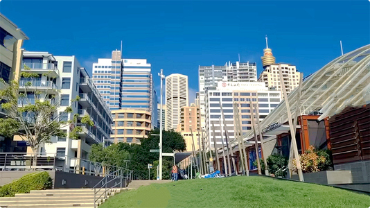 飞鹰998作品：澳洲悉尼情人港风景