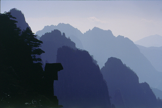 jsnjdbh作品：黄山-仙人晒靴