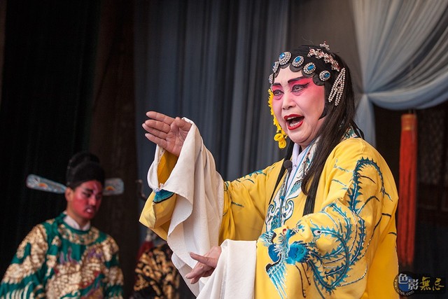 【戏剧奇葩】—— 河北省蔚县晋剧团春季送戏下乡掠影 - 人文与纪实