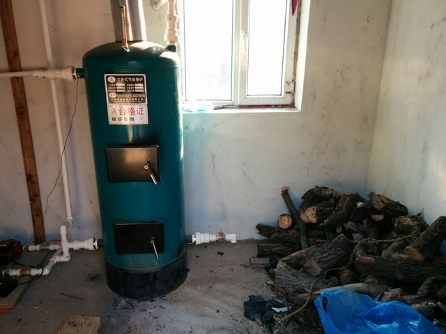 农村400平米取暖锅炉图片
