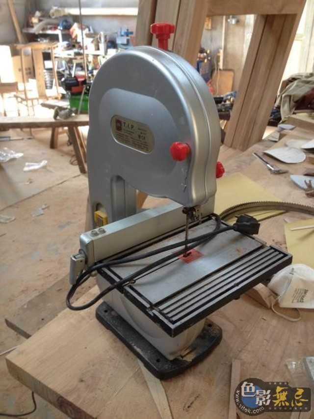 给木友修复的小带锯