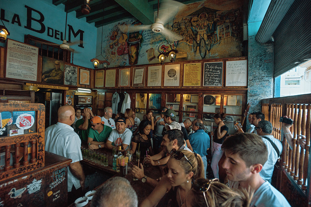 哈瓦那印象   著名的五分钱酒吧