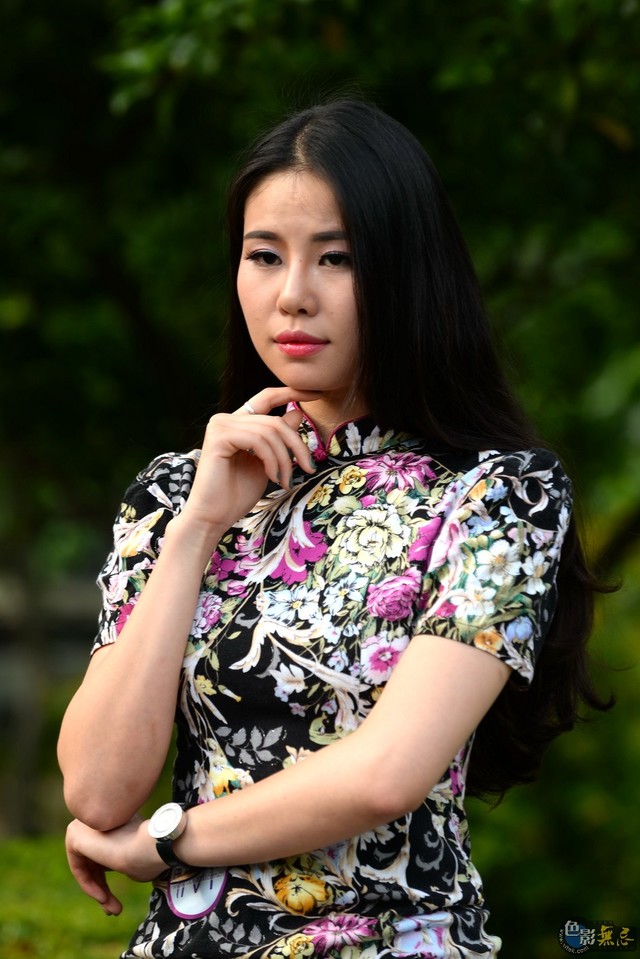 楚楚动人的旗袍美女 - 人像摄影