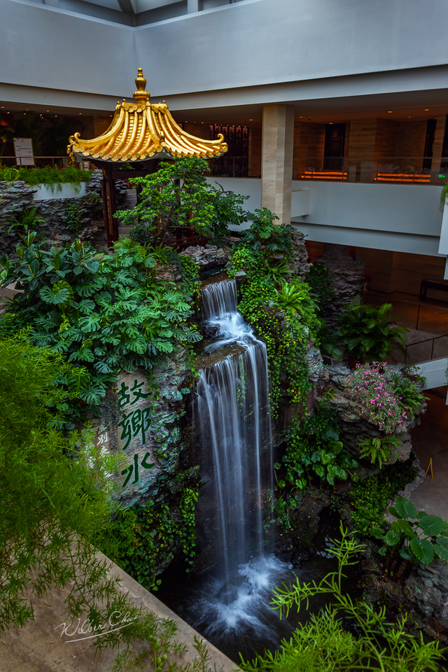 宾馆内的 故乡水