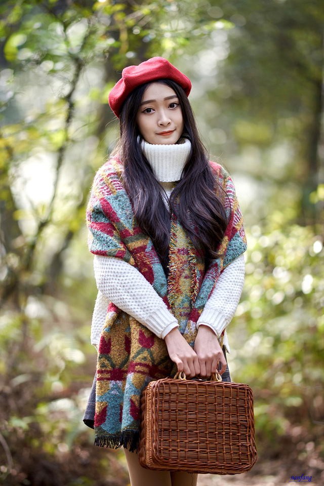 索尼数码人像照片