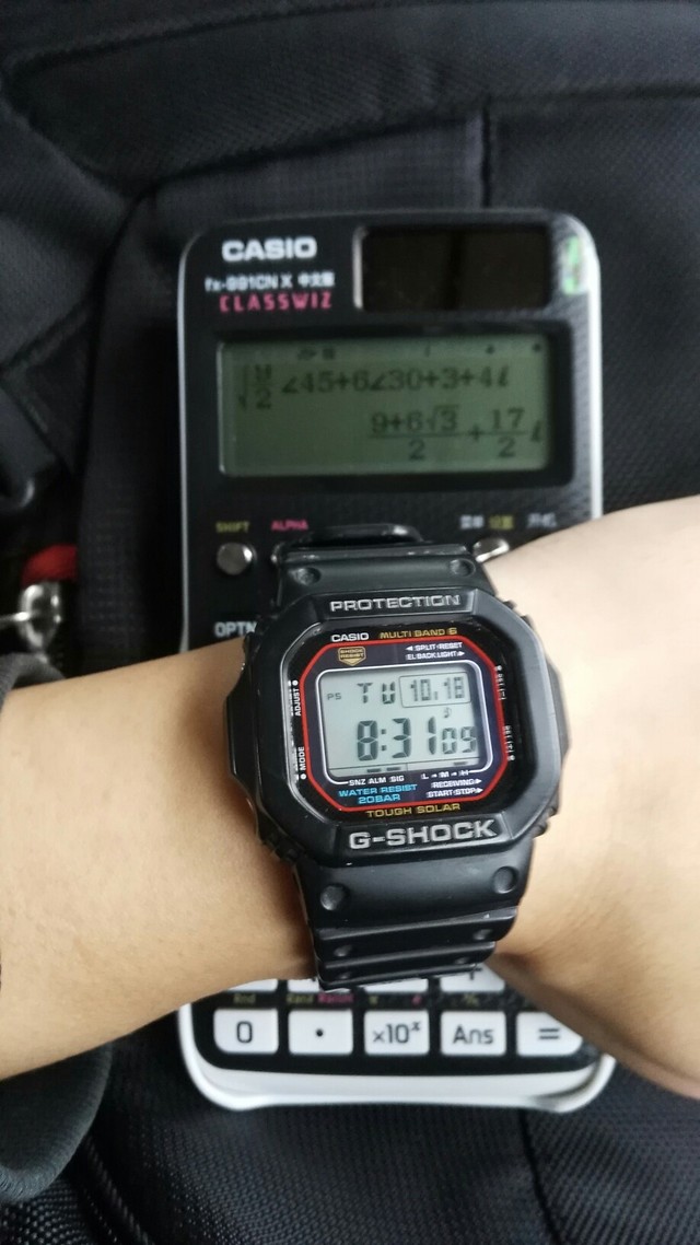 文字论坛 玩主论坛 我也模仿你,来一张卡西欧电子表加计算器的照片