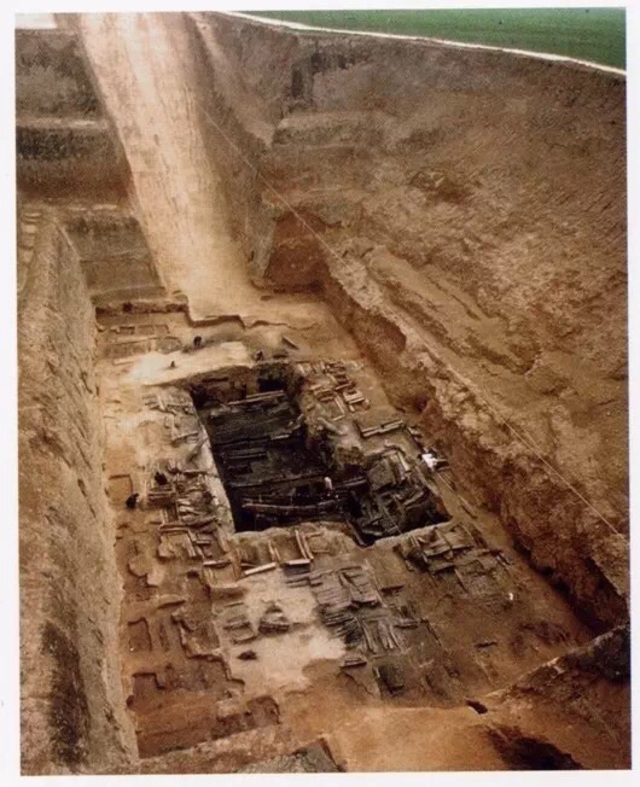 秦安战国墓图片