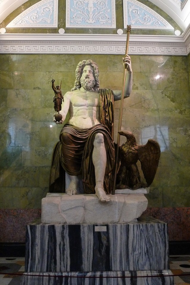宙斯神像位于图片