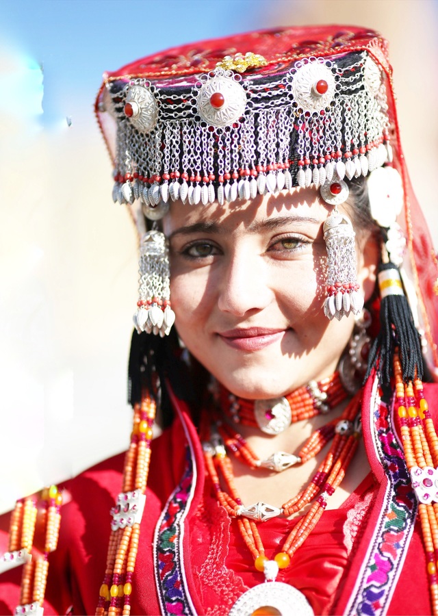 塔吉克斯坦美女照片图片